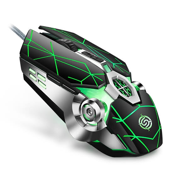 K-SNAKE Q7 1200/2400/4000 DPI 7 TUŞLU MAKROLU OYUNCU MOUSE Sİyah
