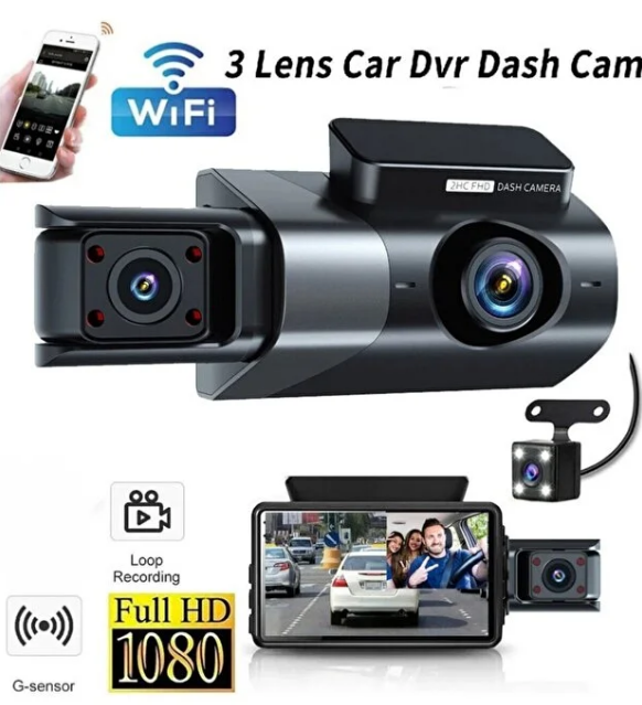 Blic BLM-87 3 Lensli Araç Kamerası