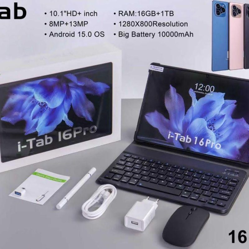 i-Tab 16 Pro Max Kutu İçeriği