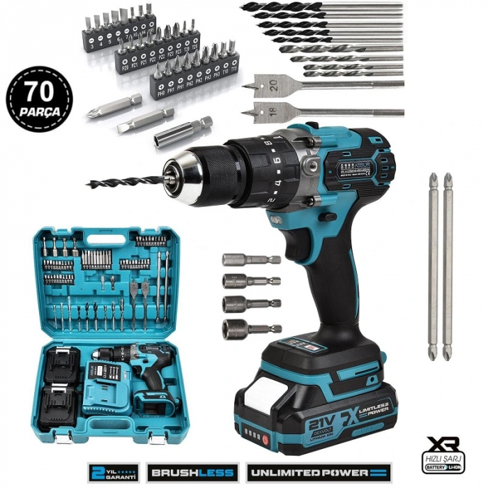 ASSUR Şarjlı Matkap Seti